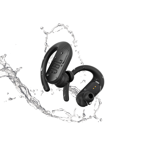 JBL Endurance Peak II - Black - Waterproof true wireless sport earbuds - Front image number null